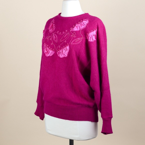 Creatore Vintage Angora Sweater Medium 1980’s - Picture 6 of 10